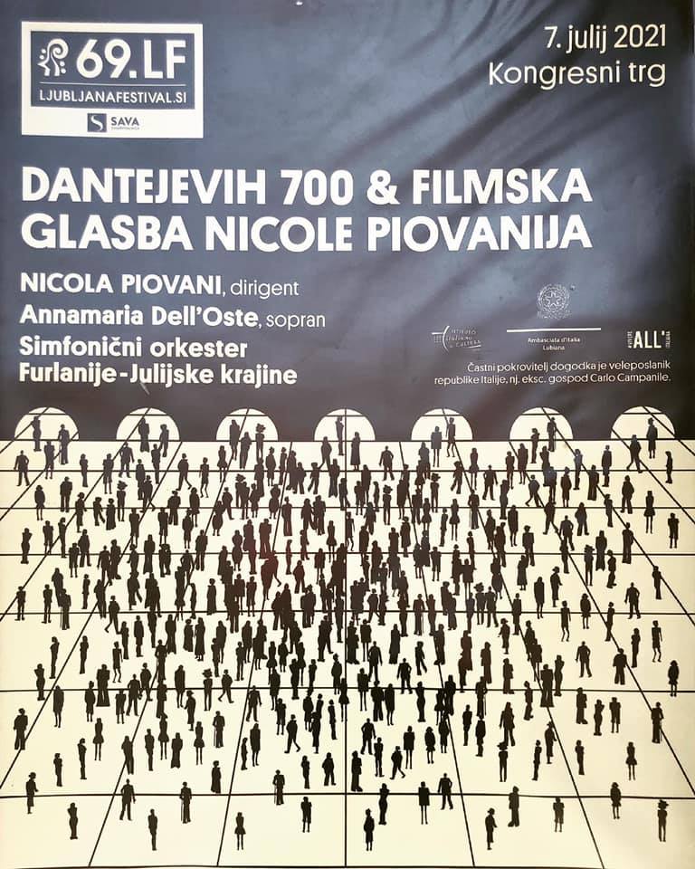 Dante’s 700 and film music of Nicola Piovani